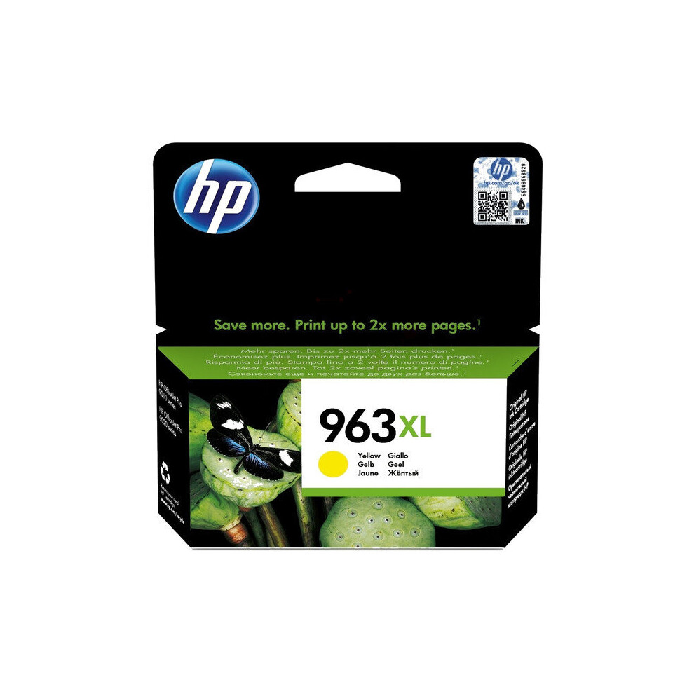 HP 3JA29AE (963XL) Ink cartridge yellow, 1.6K pages, 23ml