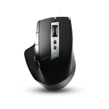 Rapoo MT750S mouse RF Wireless+Bluetooth Optical 3200 DPI Right-hand