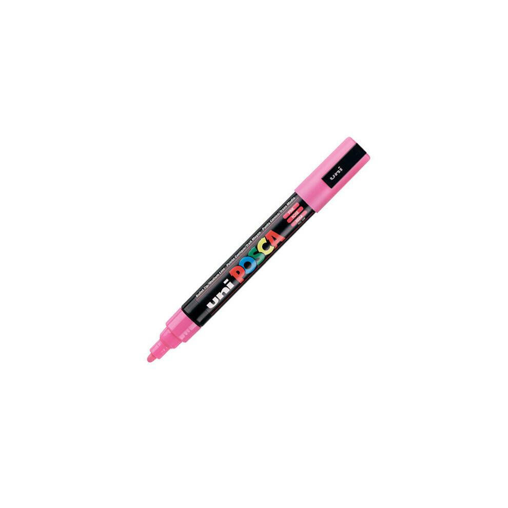 Uni Pink Posca Pc-5M Marker Pk1 Medium