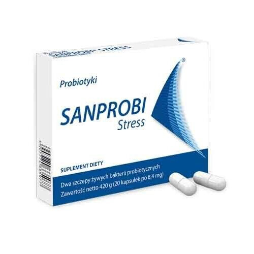 SANPROBI SANPROBI STRESS PROBIOTIC 20 CAPSULES