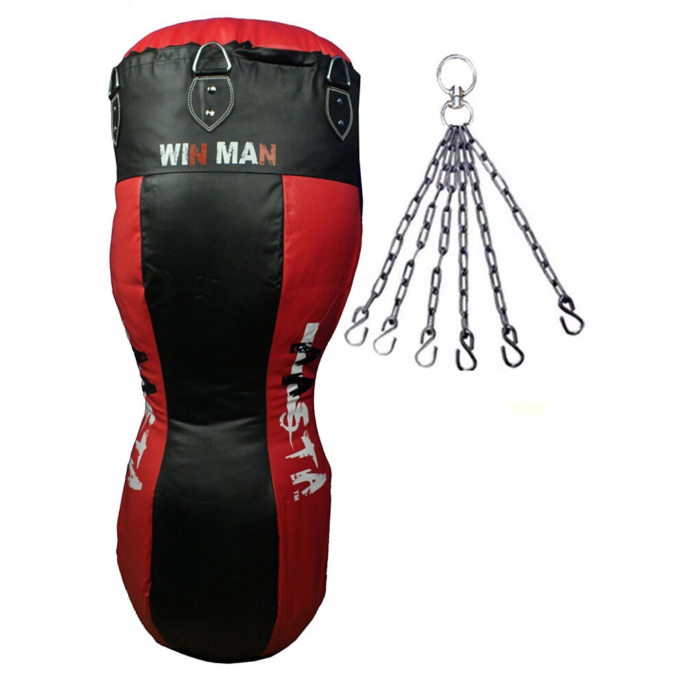 4 Feet Upper cut Body Daddy Bag extra wide with hanging Chain