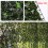 3M x 1M Artificial Ivy Leaf Screen Hedging Wall Cover Hedge Garden 2