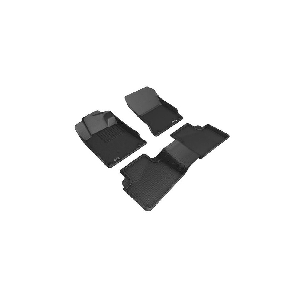 3D Maxpider L1ns11401509 Floor Mats For 2019 Nissan Altima Kagu, - R1 & R2 Black 190204046888