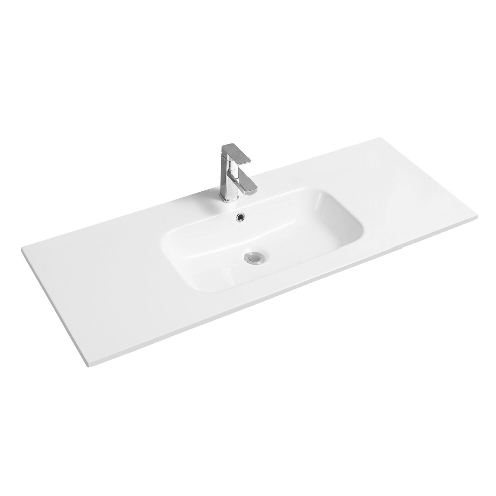 (121Cm, Oval - Thin Edge) Ceramic Inset Basins Various Sizes And Styles 5056010140682