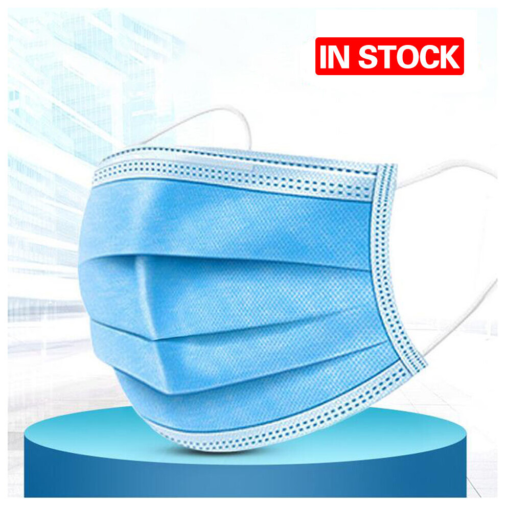 (Blue, 20Pcs) Medical Surgical Disposable Face Mask 734166450934