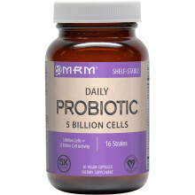 MRM Nutrition, Daily Probiotics, 5 Billion Cells, 30 Vegan Capsules