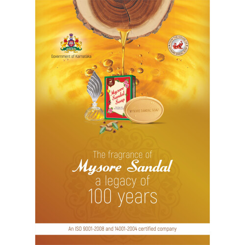 Jabón de Sándalo de Mysore 150g (Paquete de 4) 2