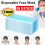 (bleu, 50 pièces) Masque chirurgical jetable à trois plis 1