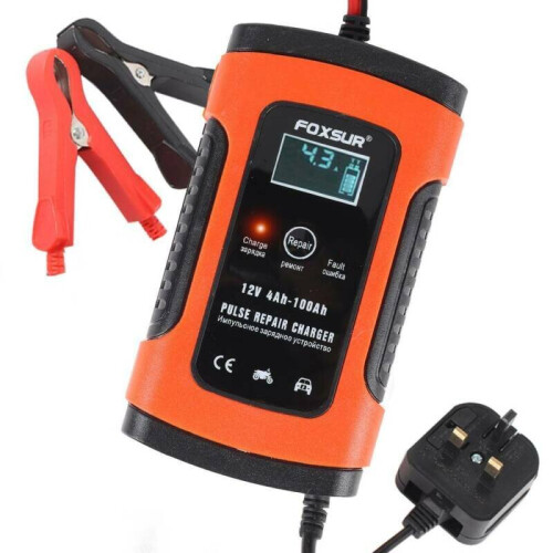 Auto-acculader 12V Auto Motorfiets Intelligente Pulse Repair