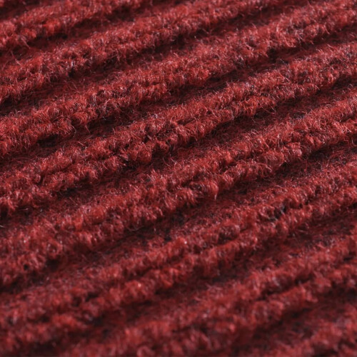 VidaXL vidaXL Door Mat 90x120cm Red PVC Office Front Door Welcome Floor Carpet Rug 1