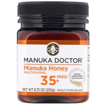 Manuka Doctor, Enfärgad Manuka Honung, MGO 35+, 8,75 oz (250 g)