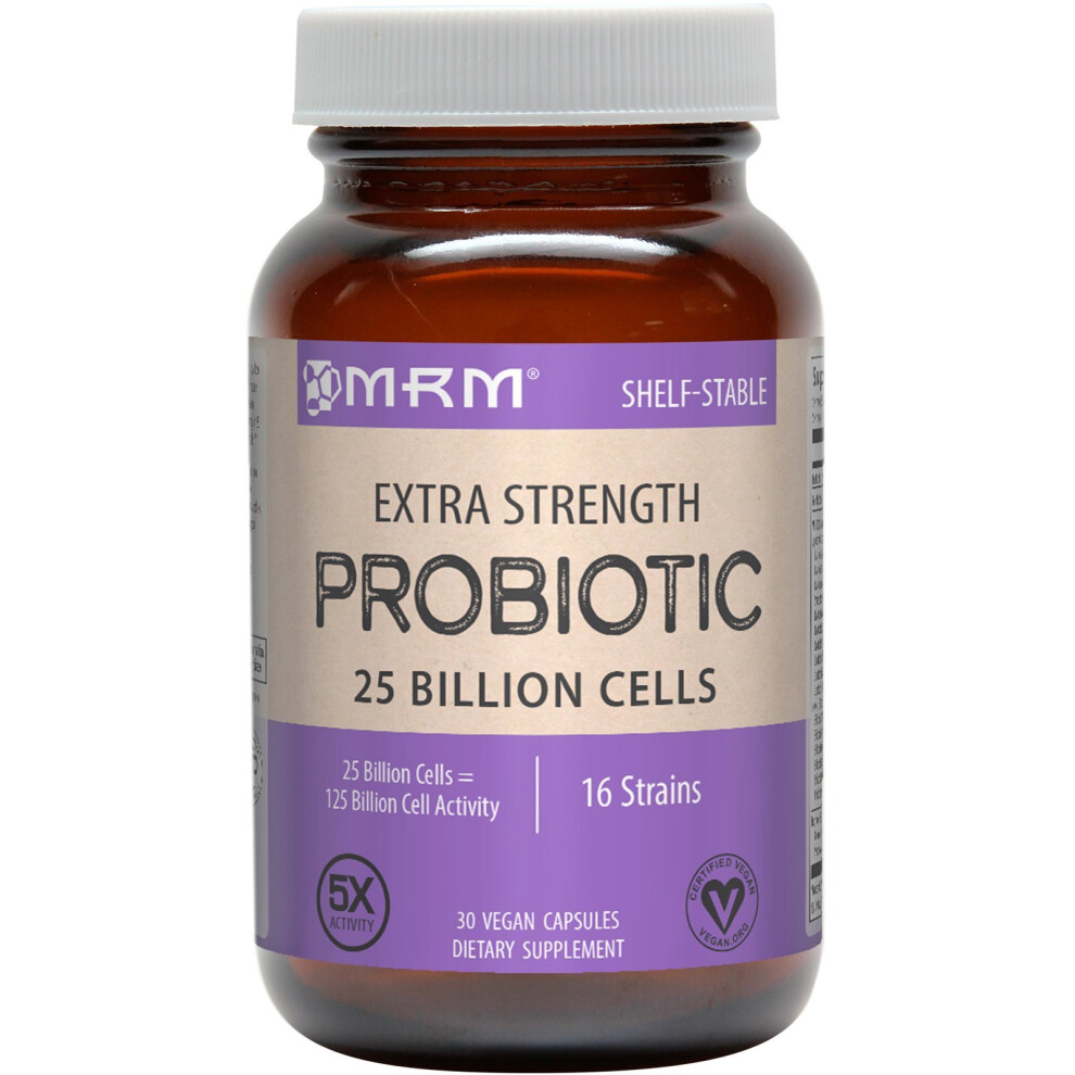 Mrm , Extra Strength Probiotic, 30 Vegan Capsules