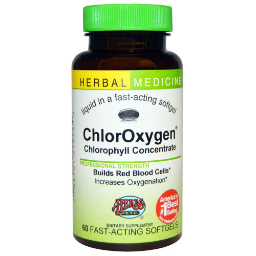 Herbs Etc., ChlorOxygen, 60 Softgels