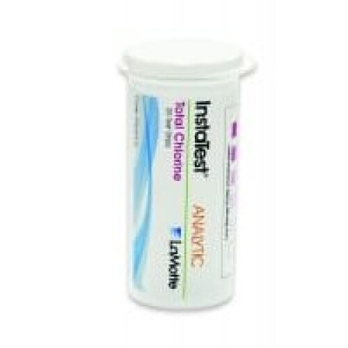 LaMotte Chlorine Total, Low Range Test Strips - Range 0-10