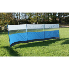 4 Pole Windbreak | 5 Metre | Blue with Window Wind Screen