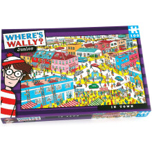 Paul Lamond Where's Wally Junior In Town 100 Piece Jigsaw Puzzle - Board Game