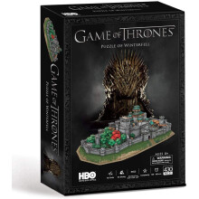 Paul Lamond Game of Thrones Winterfell 430 Piece 3D Jigsaw Puzzle - Board Game