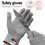 Ranpo (S) Ranpo 1 Pair Cut Resistant Work Gloves HPPE Safety 2