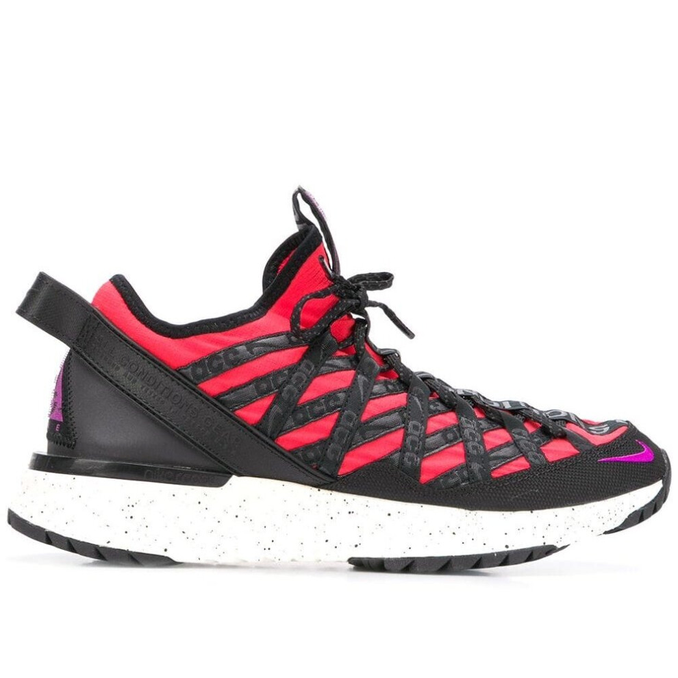 (10 (Adults')) Nike ACG React Terra Gobe Bright Crimson Trainers