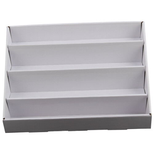 2X Card Display Stand 4 Collapsible Cardboard Greeting Counter Stand 2
