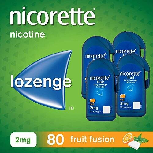 Nicorette Nicorette ovocná pastilka, 2 mg, 80