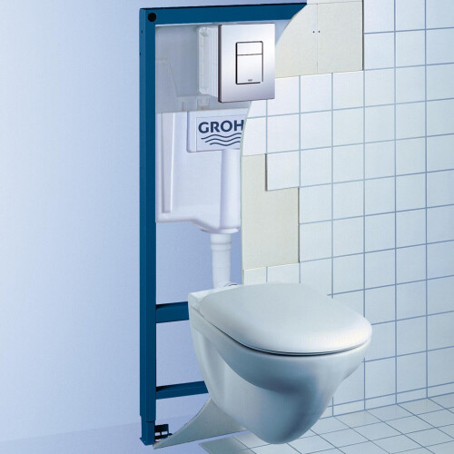 Grohe GROHE Rapid SL 1.13m 3 in 1 Set Concealed Cistern Frame Wall Hung WC 2