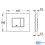 Grohe GROHE Rapid SL 0.82m 3 in 1 Set Wall Hung Concealed Cistern Frame WC 10