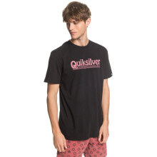 (M) Quiksilver Men's T-Shirt ~ New Slang black