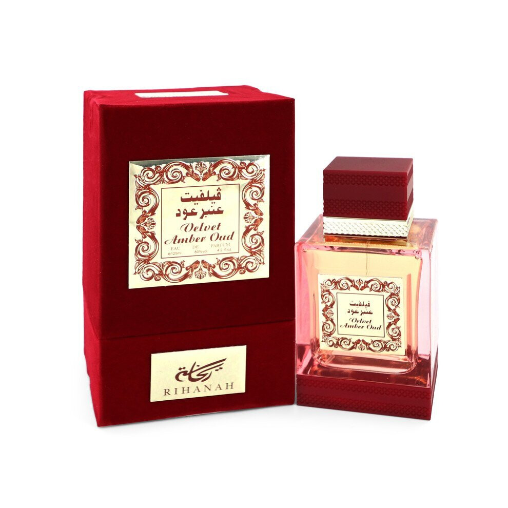Rihanah Amber Velvet Oud By Eau De Parfum Spray 4.2 Oz
