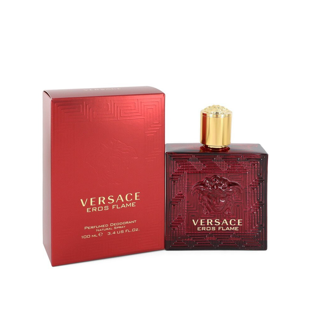 Versace Eros Flame By Deodorant Spray 3.4 Oz