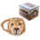 Novelty Lion Head Shaped Ceramic Mug 1