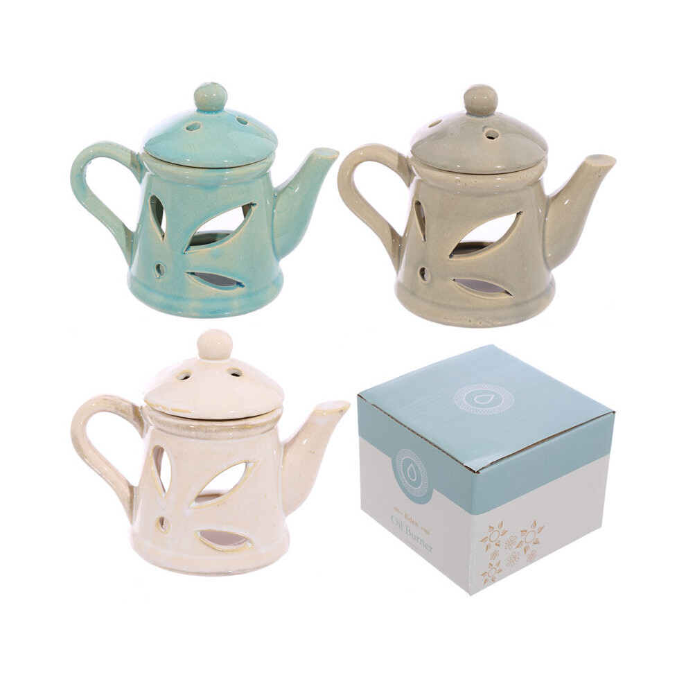 Teapot Design Ceramic Oil Burner