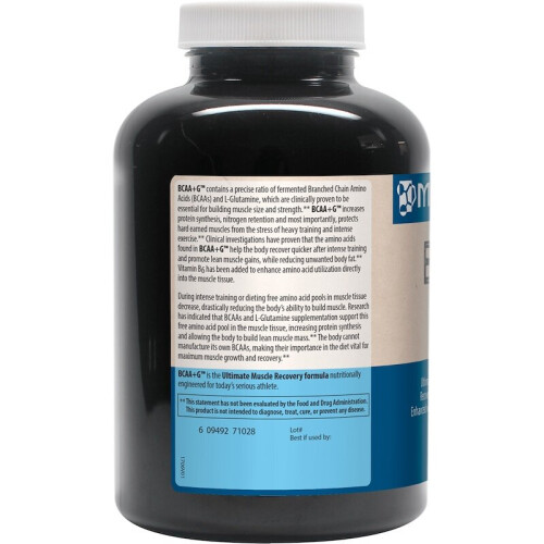 MRM, BCAA+G 6000, 150 Capsules 2