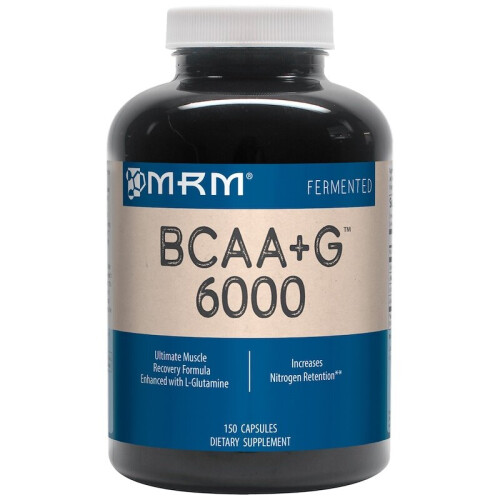 MRM, BCAA+G 6000, 150 Capsules