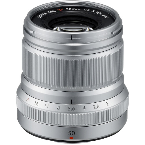 Fujifilm FUJIFILM XF 50mm f/2 R WR Lens (Silver)