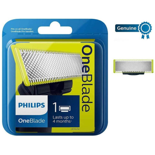Philips Philips QP210/50 Γνήσια βρετανική ανταλλακτική λεπίδα OneBlade, συσκευασία του 1 1