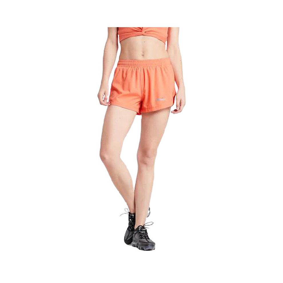 (UK6/US2/EU34) ELLESSE GENOA SHORTS Womens Swim Shorts Orange Ladies Summer Sports Beachwear