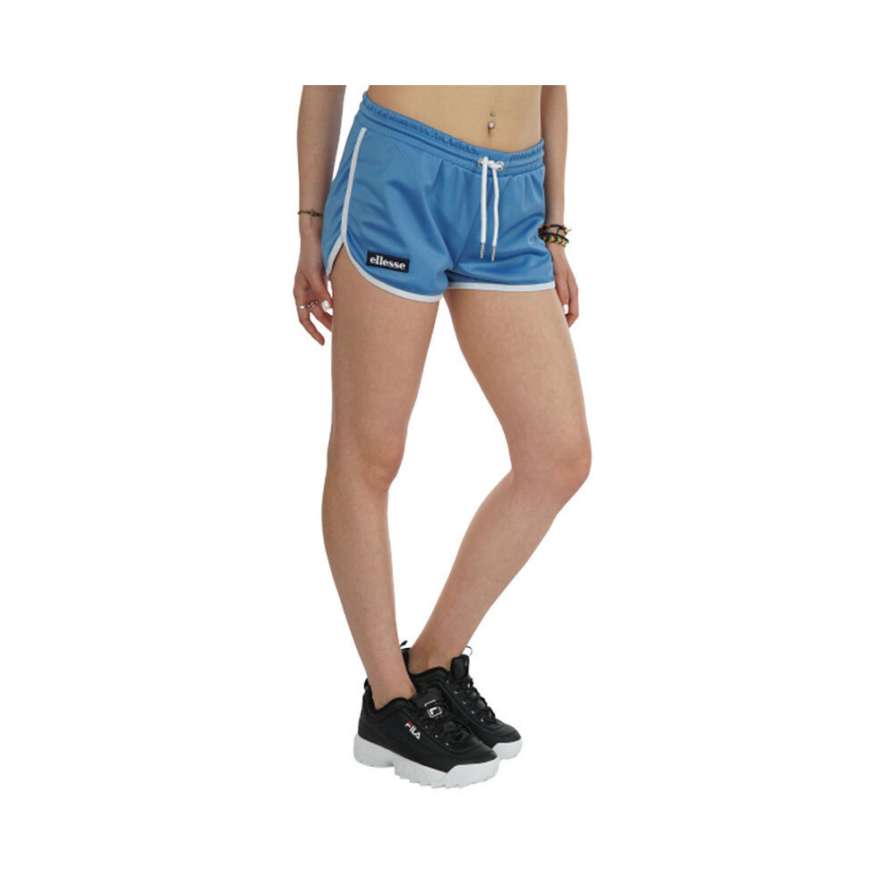 (UK6/US2/EU34) ELLESSE ZOFIA SHORT Womens Shorts Ladies Beachwear Sports Summer Casual Blue