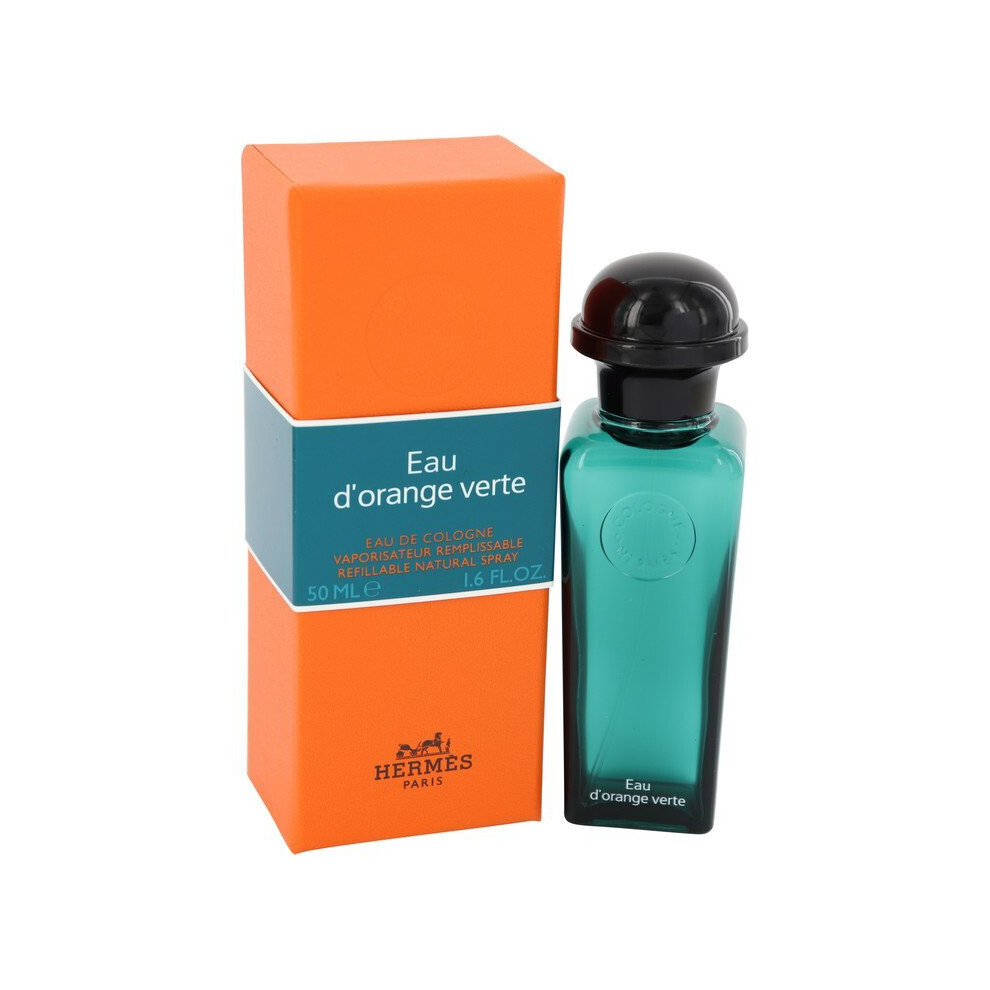 EAU D'ORANGE VERTE by Hermes Eau De Cologne Spray Refillable (Unisex) 50ml 1.7 oz