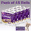 Cushelle 45pk Cushelle 3-Ply Ultra Quilted Toilet Tissue 2