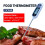 TP300 Kitchen Thermometer Bbq Food Feeding Temperature Pen White 1