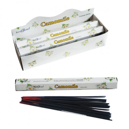 Camomile Stamford Hex Incense Sticks - Set of 6