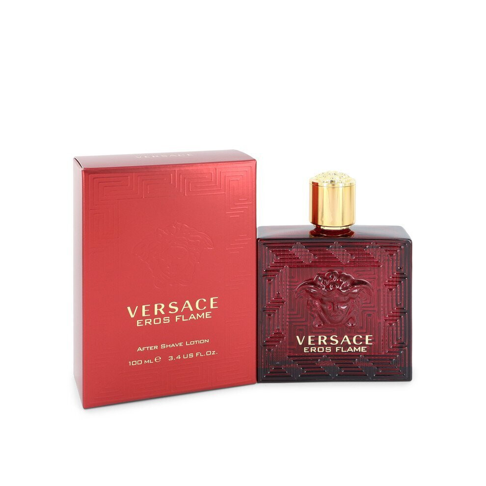 Versace Eros Flame By After Shave Lotion 3.4 Oz