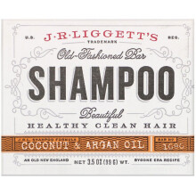 J.R. Liggett's, Șampon Bar cu Modă Vechi, Ulei de Coco și Argan, 3,5 oz (99 g)