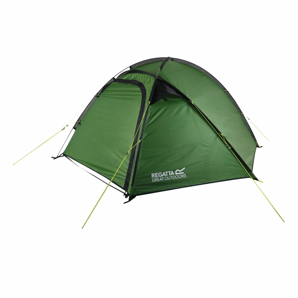 Regatta Montegra Geo 3-Man Backpacking Tent Alpine Green, Size: Sgl