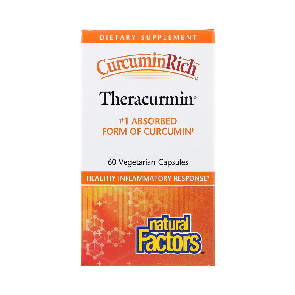 Natural Factors , Curcuminrich, Theracurmin, 60 Vegetarian Capsules