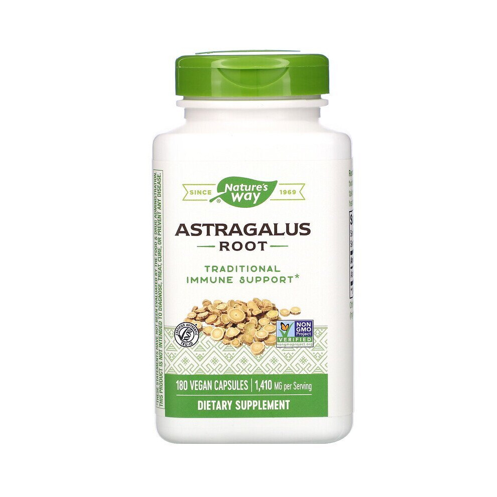 Nature's Way , Astragalus Root, 1,410 Mg, 180 Vegan Capsules