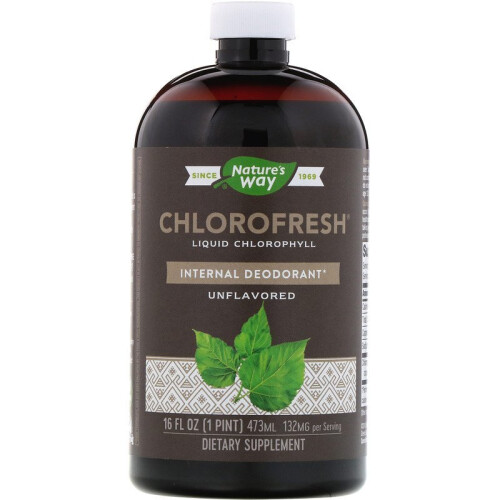 Nature's Way, Chlorofresh, Liquid Chlorophyll, Unflavored, 16 fl oz (480 ml) 1