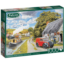 Falcon De Luxe Puzzle 1000 Piece Parcel For Canal Cottage
