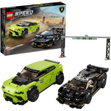 LEGO 76899 Speed Champions Lamborghini Urus ST-X & Lamborghini Huracán Super Trofeo EVO  Race Cars Set